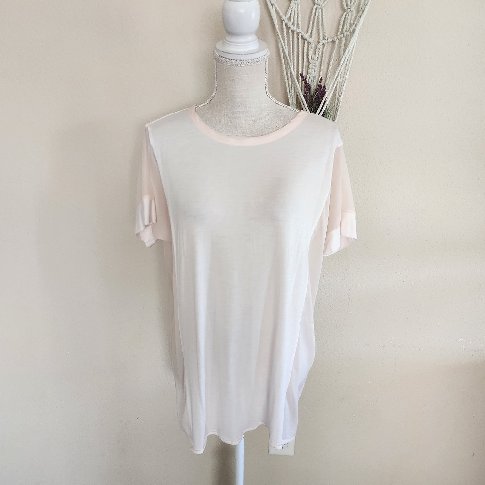 Frette 1860 Womens Pink Model Luxury Pajama Top Size Large